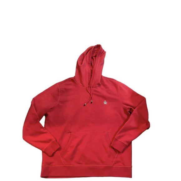 Original Penguin Other - Penguin - Red Sticker Pete Pullover Fleece Hoodie